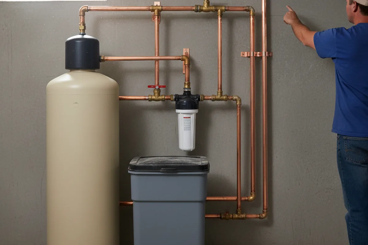 Whole-house water treatment system installed in Shingletown